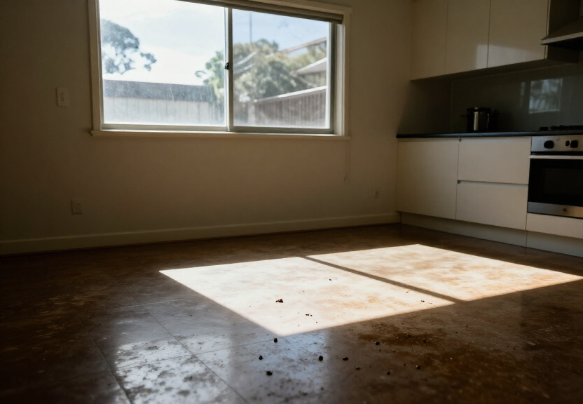 Rodent infestation in a Westmead warehouse before treatment