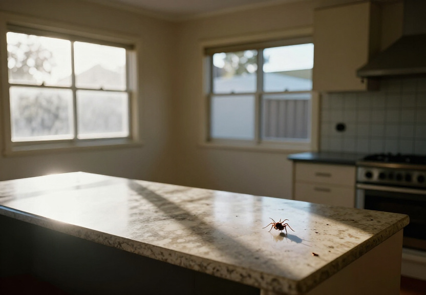 Termite damage in a Westmead home before treatment